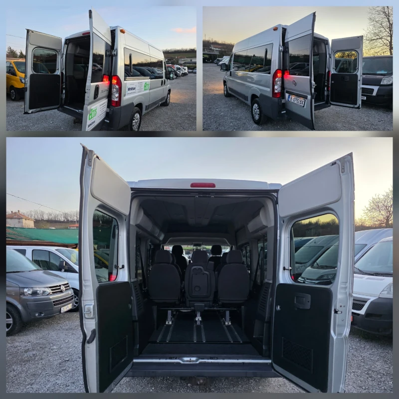 Fiat Ducato 2.3mjet 8+ 1 Климатроник Темпомат, снимка 10 - Бусове и автобуси - 52849688