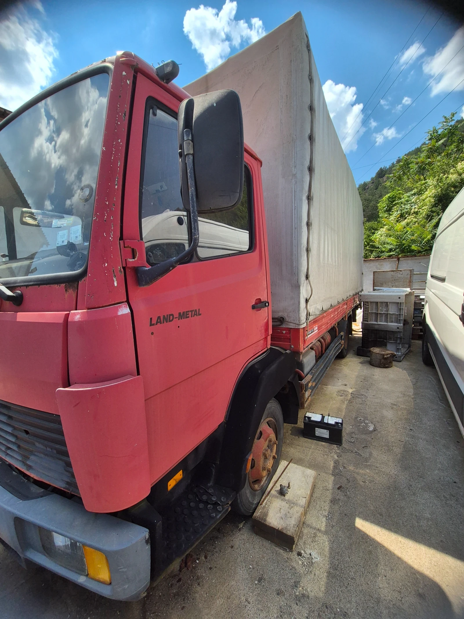 Mercedes-Benz 814 Бордови , снимка 2 - Камиони - 55736011