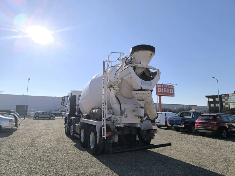 Бетон миксер Man TGS 32.420 STETTER 9M3, снимка 5 - Индустриална техника - 52754384