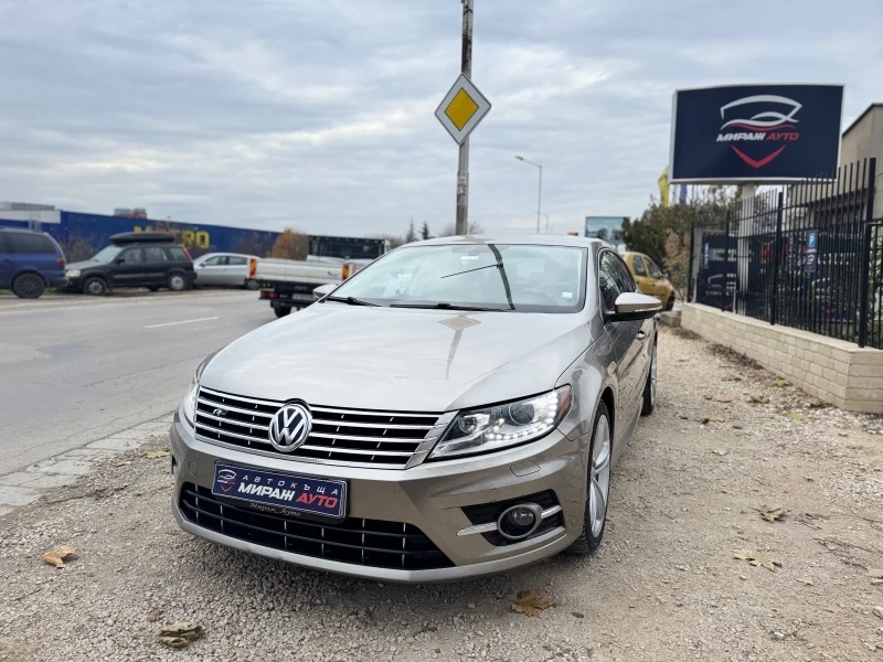 VW CC R-LINE* ОБСЛУЖЕНА, снимка 1 - Автомобили и джипове - 48129743