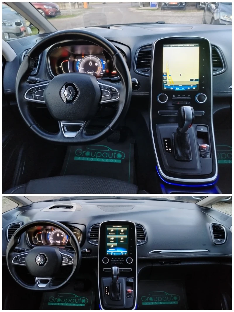 Renault Scenic 1.5dci-110к.с/НАВИГАЦИЯ/КЛИМАТРОНИК/КАМЕРА/FULL!!!, снимка 9 - Автомобили и джипове - 52851294