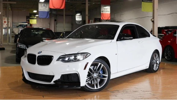BMW 240 ЗАДНО * * РЪЧКА * * CARFAX * * АВТО КРЕДИТ * *  - 55999 лв. / 28631.83 € - 66918802 1
