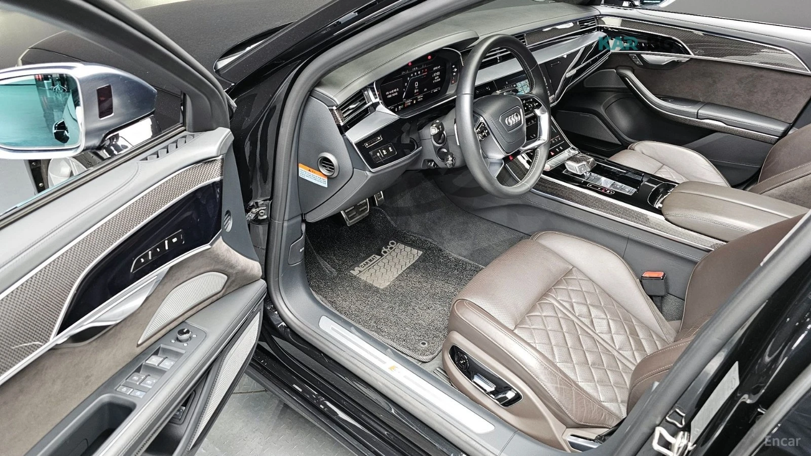 Audi S8 QUATRO LWB* ОБДУХ* МАСАЖИ* 360* HEADUP* МОНИТОРИ* , снимка 10 - Автомобили и джипове - 55409304