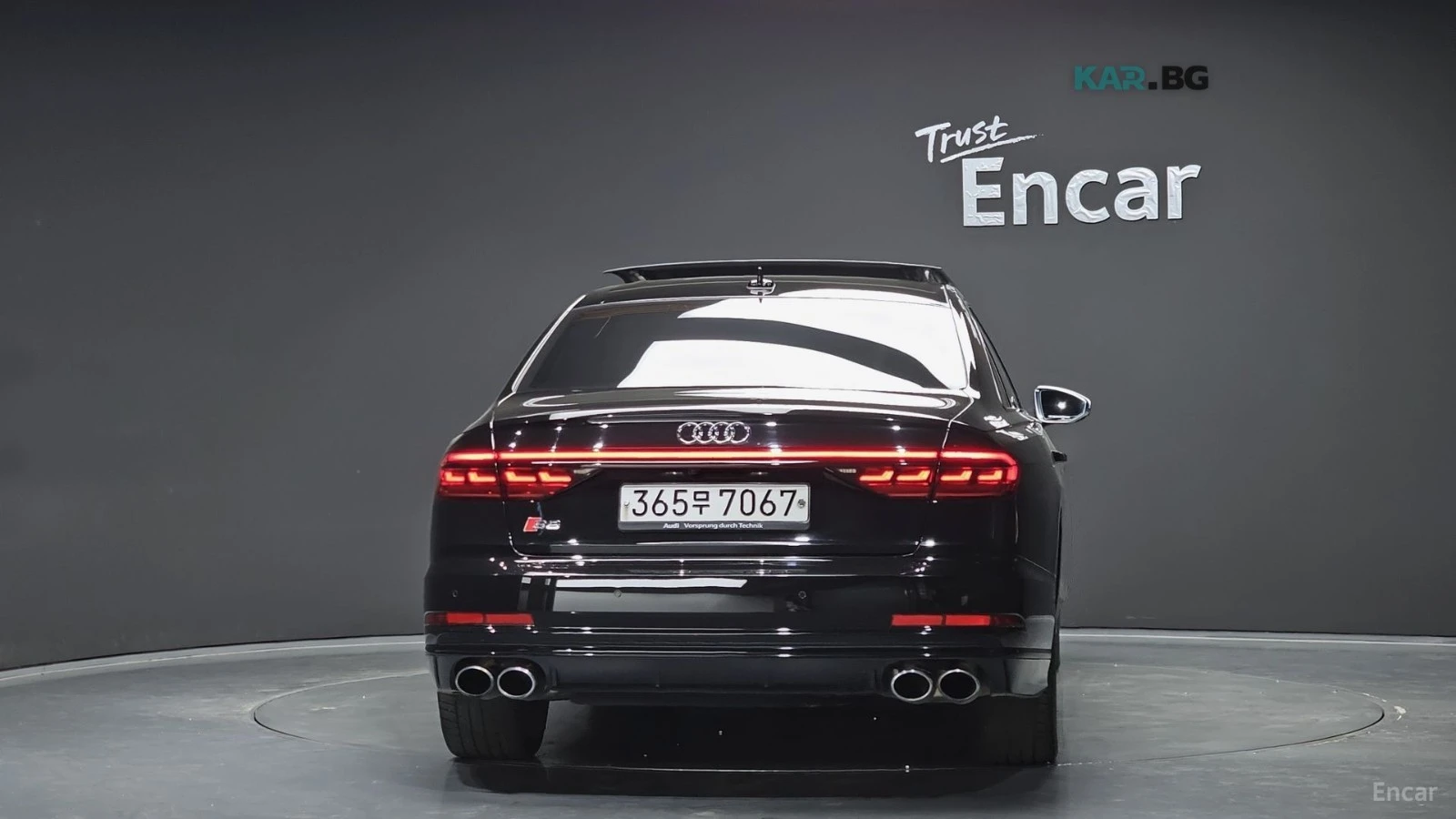 Audi S8 QUATRO LWB* ОБДУХ* МАСАЖИ* 360* HEADUP* МОНИТОРИ* , снимка 4 - Автомобили и джипове - 55409304