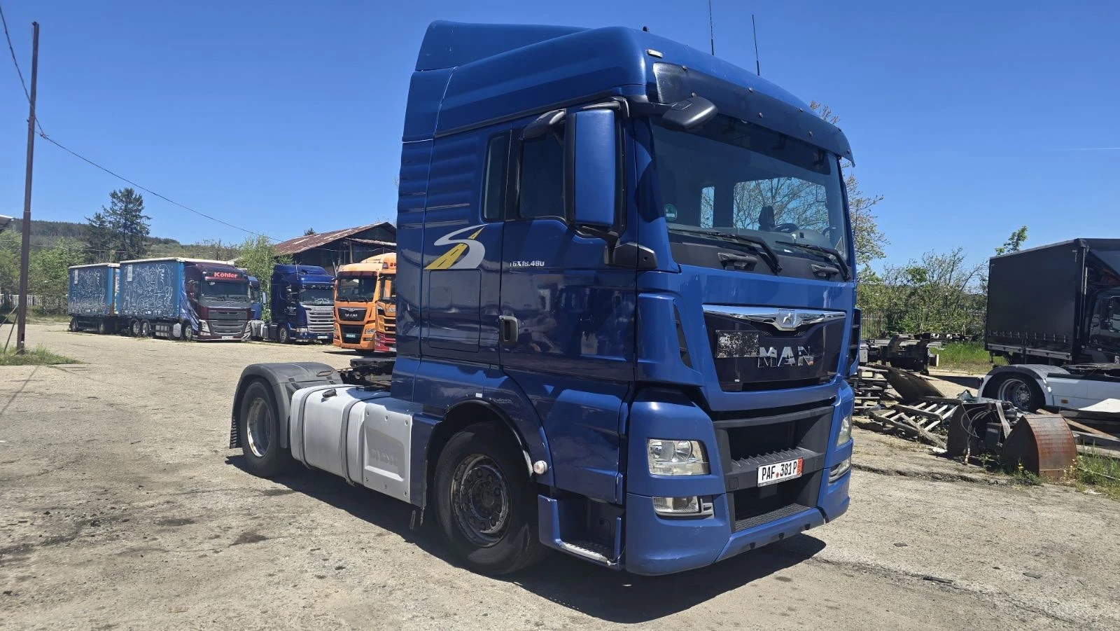 Man Tgx 18.480 / евро 6