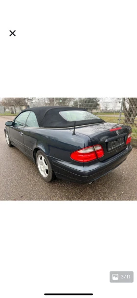 Mercedes-Benz CLK 230 Kompresor, Автомат, NAVI, Кабрио, Клима, Евро4, снимка 2