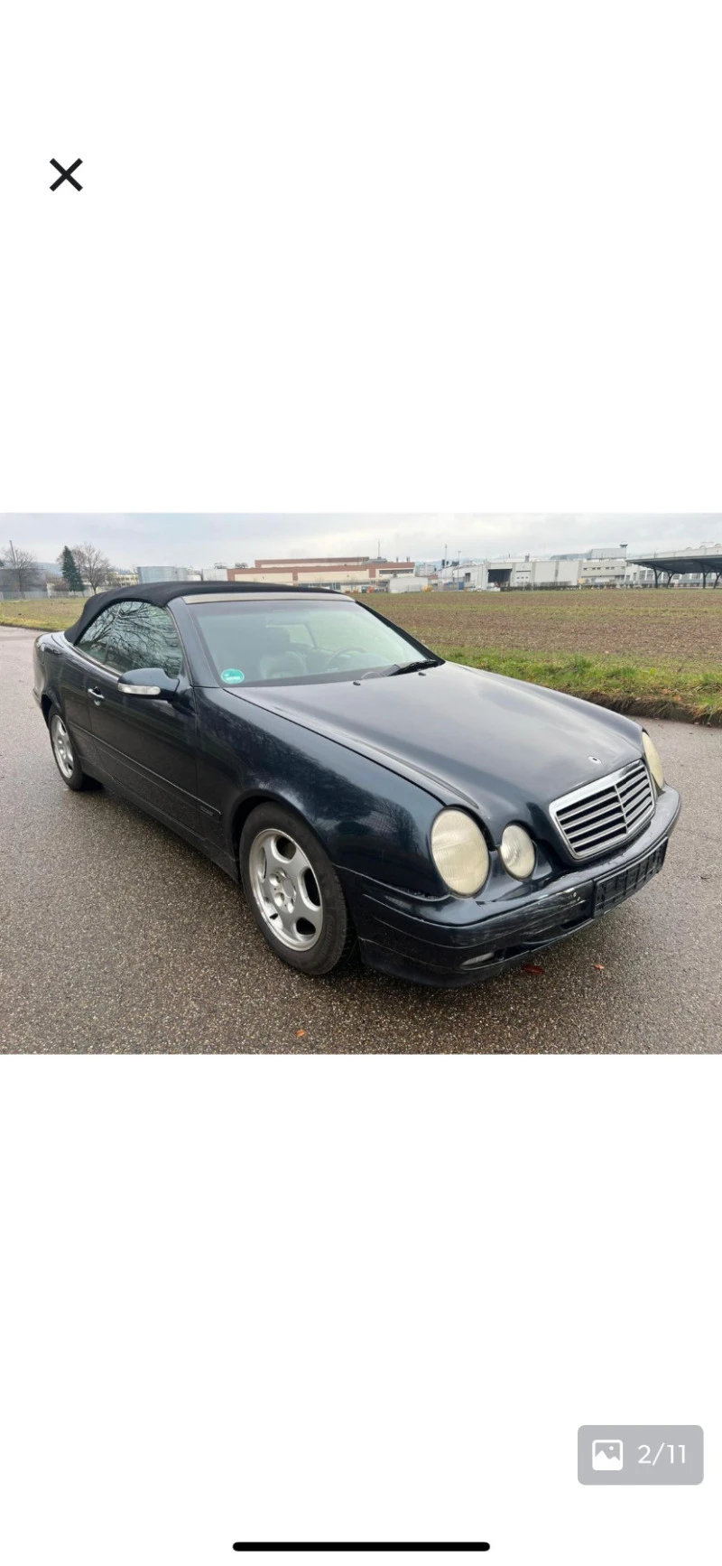 Mercedes-Benz CLK 230 Kompresor, Автомат, NAVI, Кабрио, Клима, Евро4, снимка 3 - Автомобили и джипове - 45239416