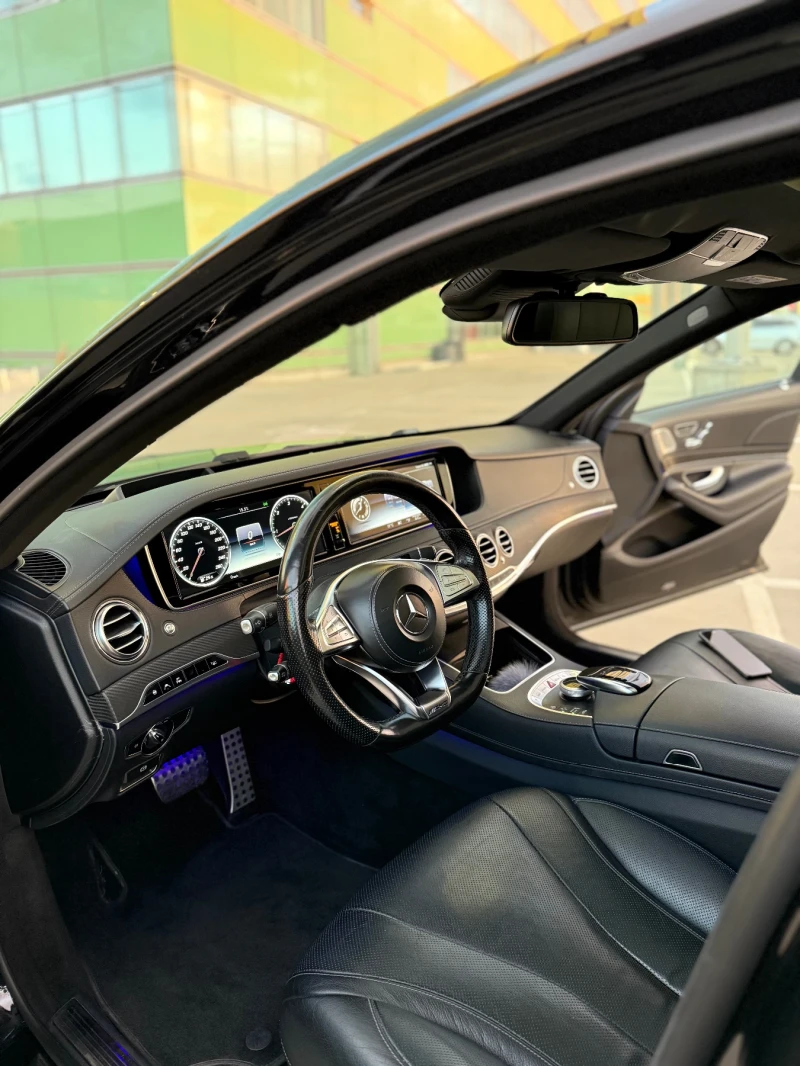 Mercedes-Benz S 350 AMG LINE/ ПОДГРЕВ/ ОБДУХВАНЕ/ МАСАЖ, снимка 10 - Автомобили и джипове - 52446620