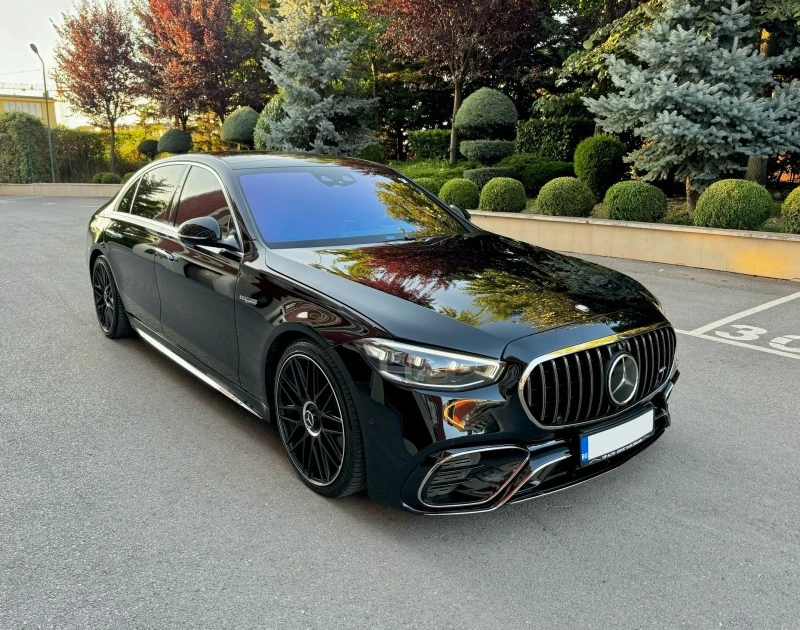 Mercedes-Benz S 580 L* 63EAMG* EXCLUSIVE* RED* DESIGNO* ЛИЗИНГ, снимка 1 - Автомобили и джипове - 46760112