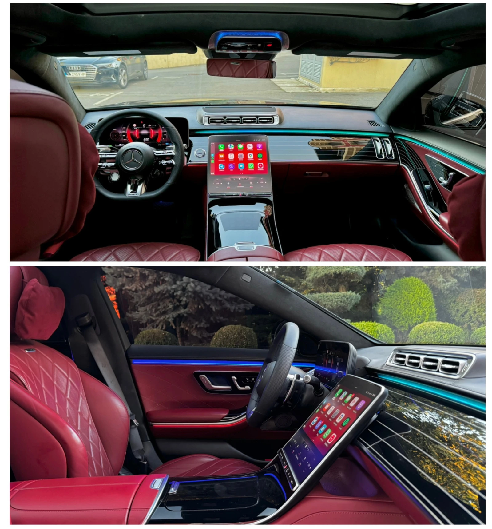 Mercedes-Benz S 580 L* 63EAMG* EXCLUSIVE* RED* DESIGNO* ЛИЗИНГ | Mobile.bg — изображение 11