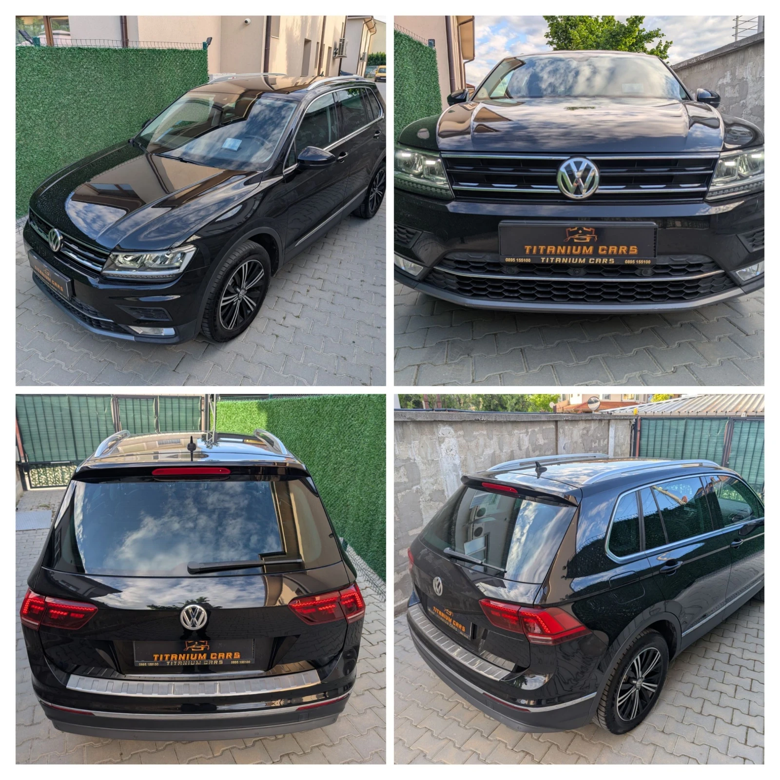 VW Tiguan 2.0TDI 190кс.* 4x4* HeadUp* 360 камери* Обслужен, снимка 7 - Автомобили и джипове - 54518834
