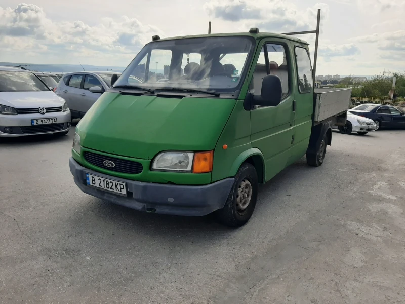 Ford Transit 2 5D двойна кабина, снимка 2 - Бусове и автобуси - 52140620