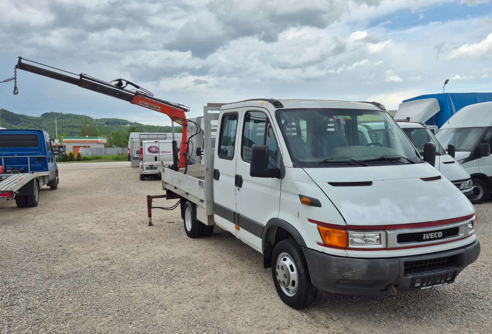 Iveco Daily 35c13* КРАН* 1360кг.* ШВЕЙЦАРИЯ* 
