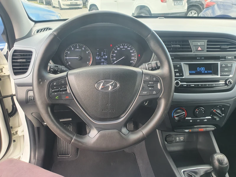 Hyundai I20 1.2i 86k.c EURO6 като нова, снимка 12 - Автомобили и джипове - 47451287