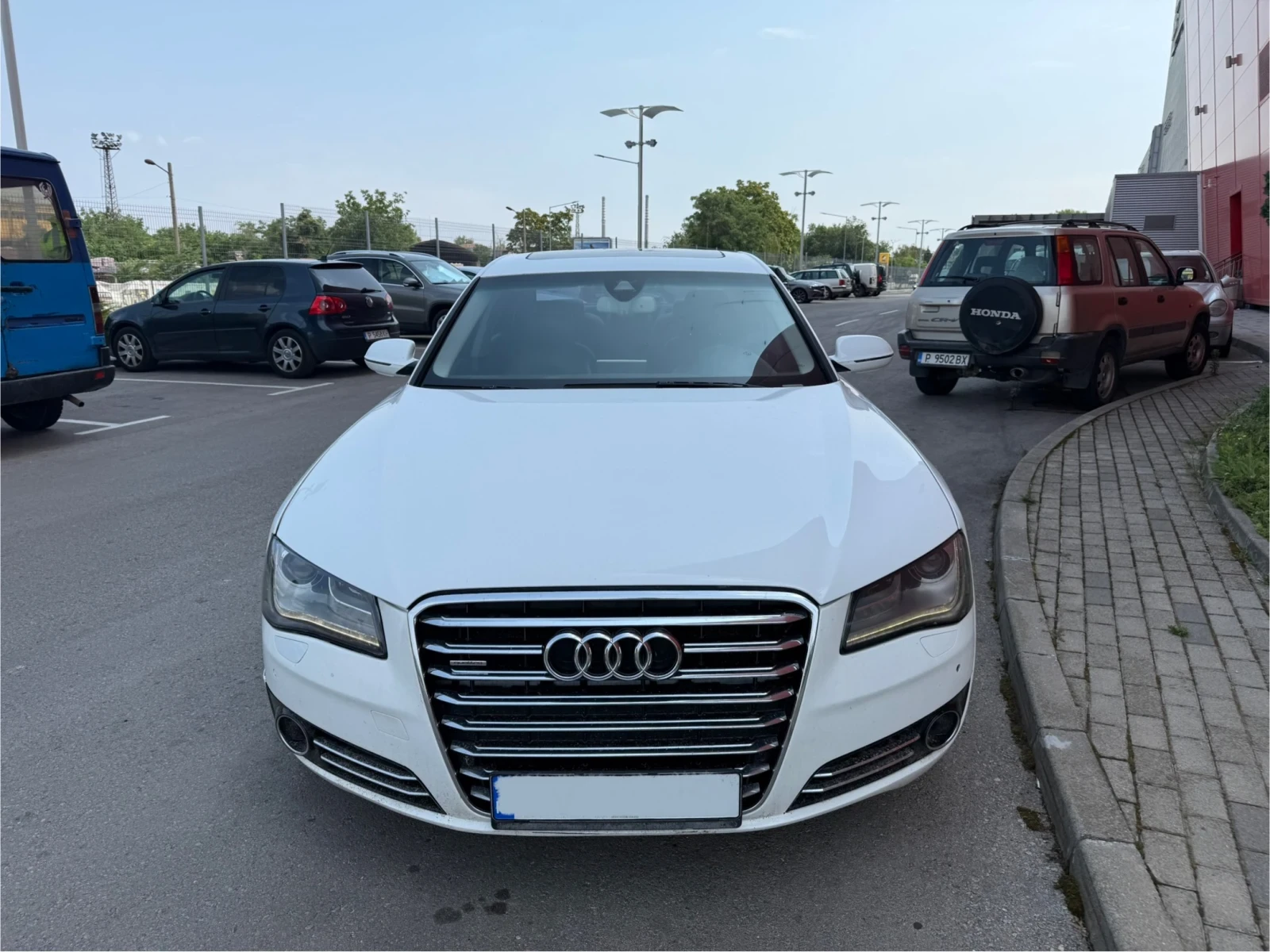 Audi A8 3.0Д* Снежно* БЯЛ* МАСАЖ*  - изображение 2