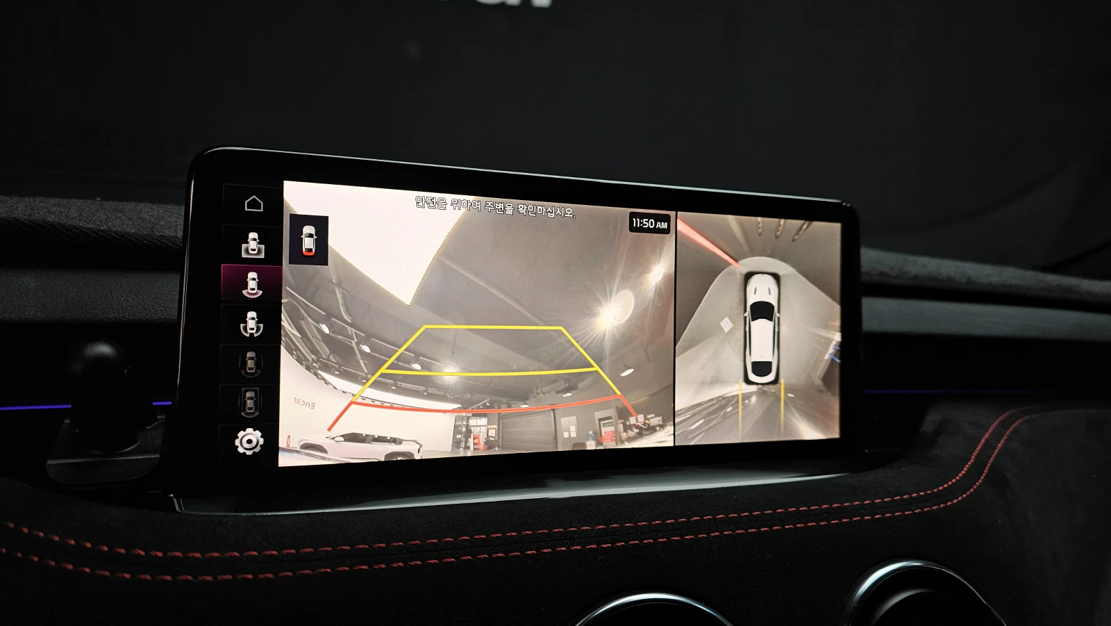 Kia Stinger 3.3 GT Masters AWD* HEAD-UP* 360 CAM* ОБДУХВАНЕ* , снимка 13 - Автомобили и джипове - 54554446