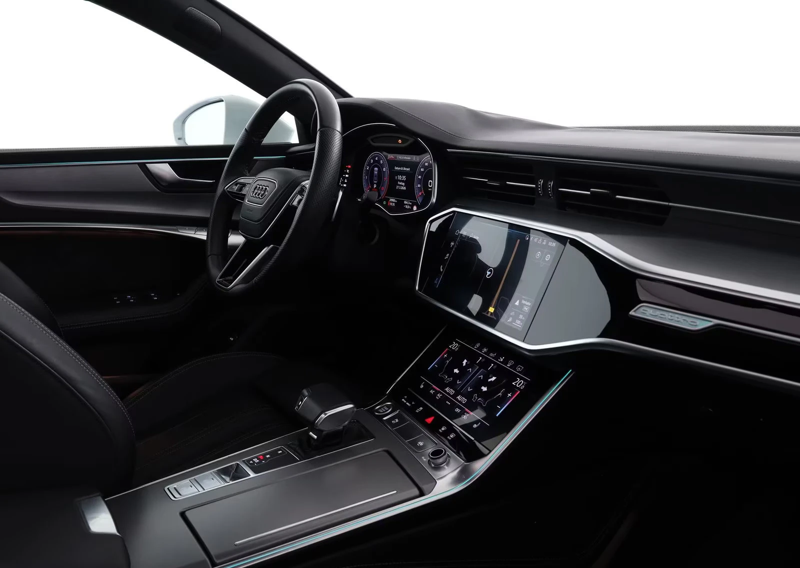 Audi A7 55TFSI/340HP/SLINE/360/PANO/HUD/KLESS/461z, снимка 12 - Автомобили и джипове - 54761457