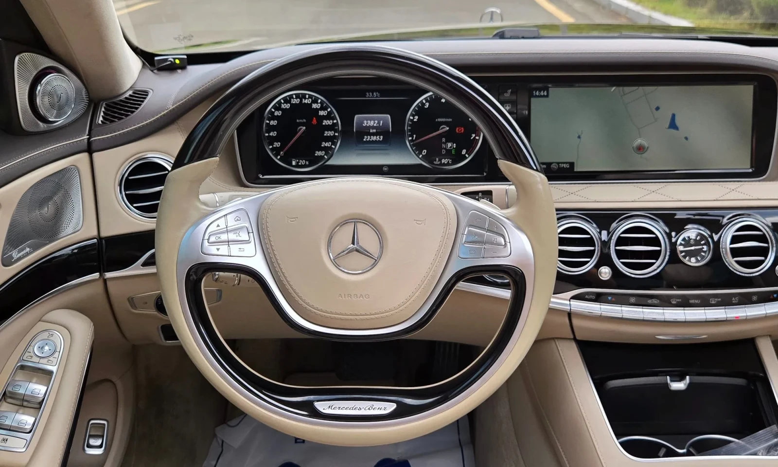 Mercedes-Benz S 600 LONG | REAR EXECUTIVE SEAT | REAR ENTERT. | FULL , снимка 9 - Автомобили и джипове - 55588864