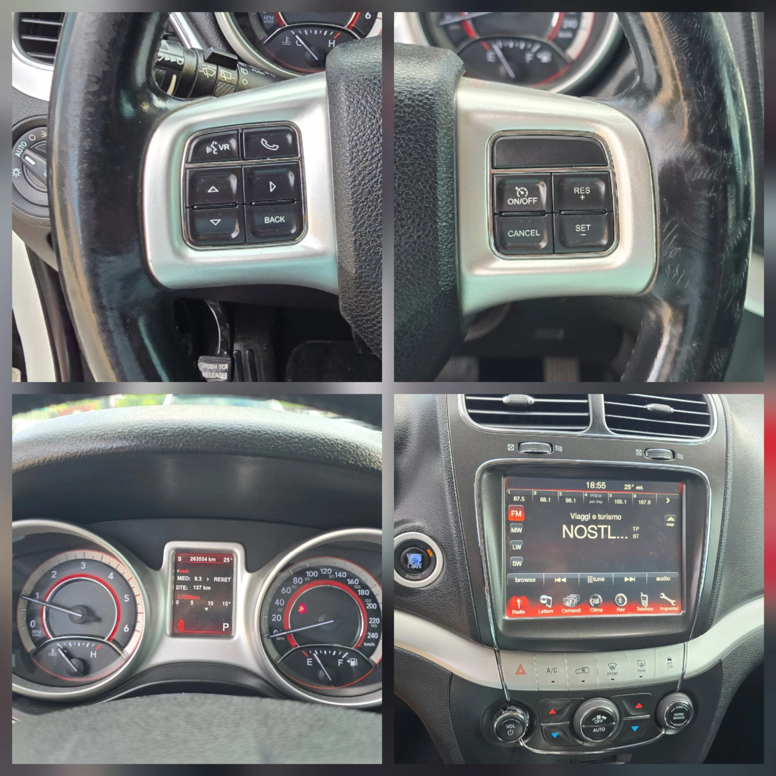Fiat Freemont 2.0D, 170к.с., 4х4, 7-места, Автомат!, снимка 12 - Автомобили и джипове - 55118817