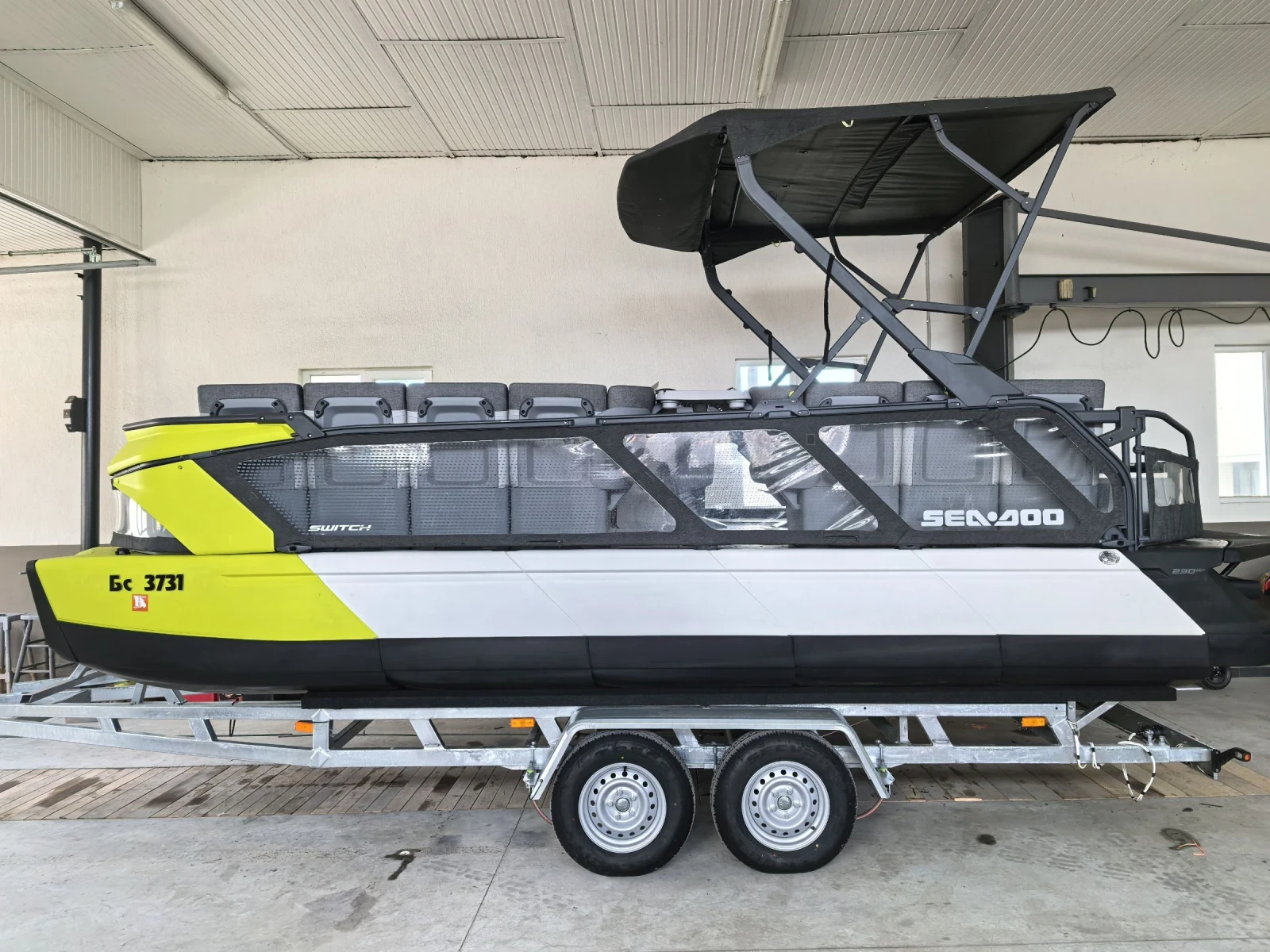 Джет Bombardier Sea Doo Seadoo Switch Cruize 230 Yellow, снимка 5 - Воден транспорт - 55192854
