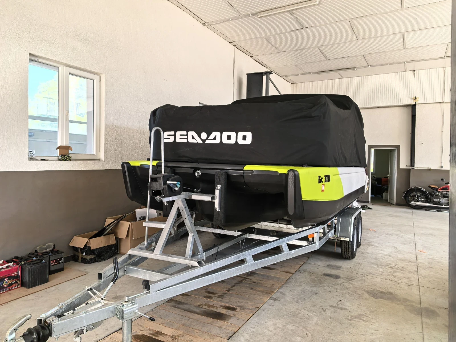 Джет Bombardier Sea Doo Seadoo Switch Cruise 230 Yellow 21', снимка 17 - Воден транспорт - 55192854