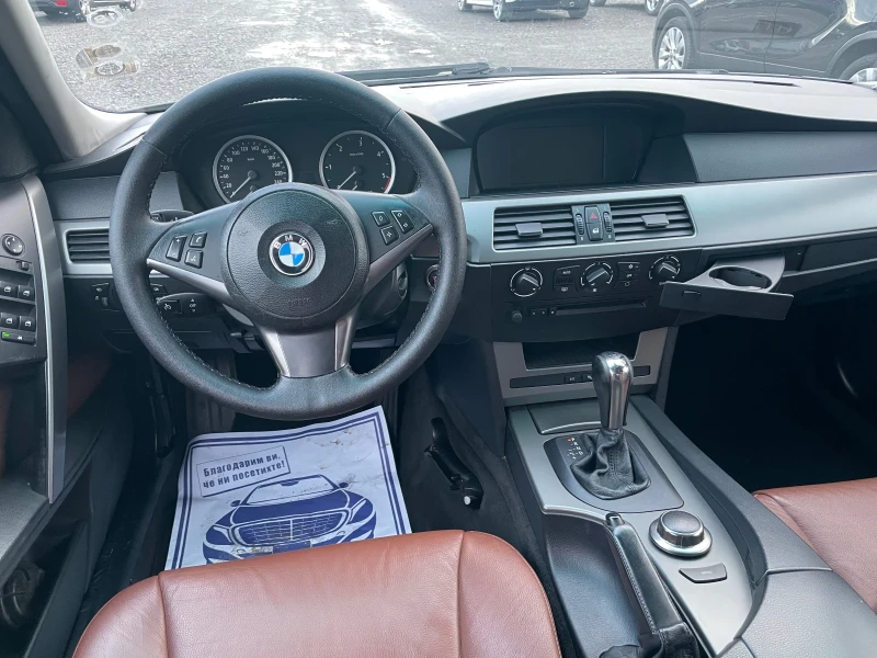 BMW 520 D КОЖА AUTOMATIC Е60 163КС, снимка 5 - Автомобили и джипове - 52344499