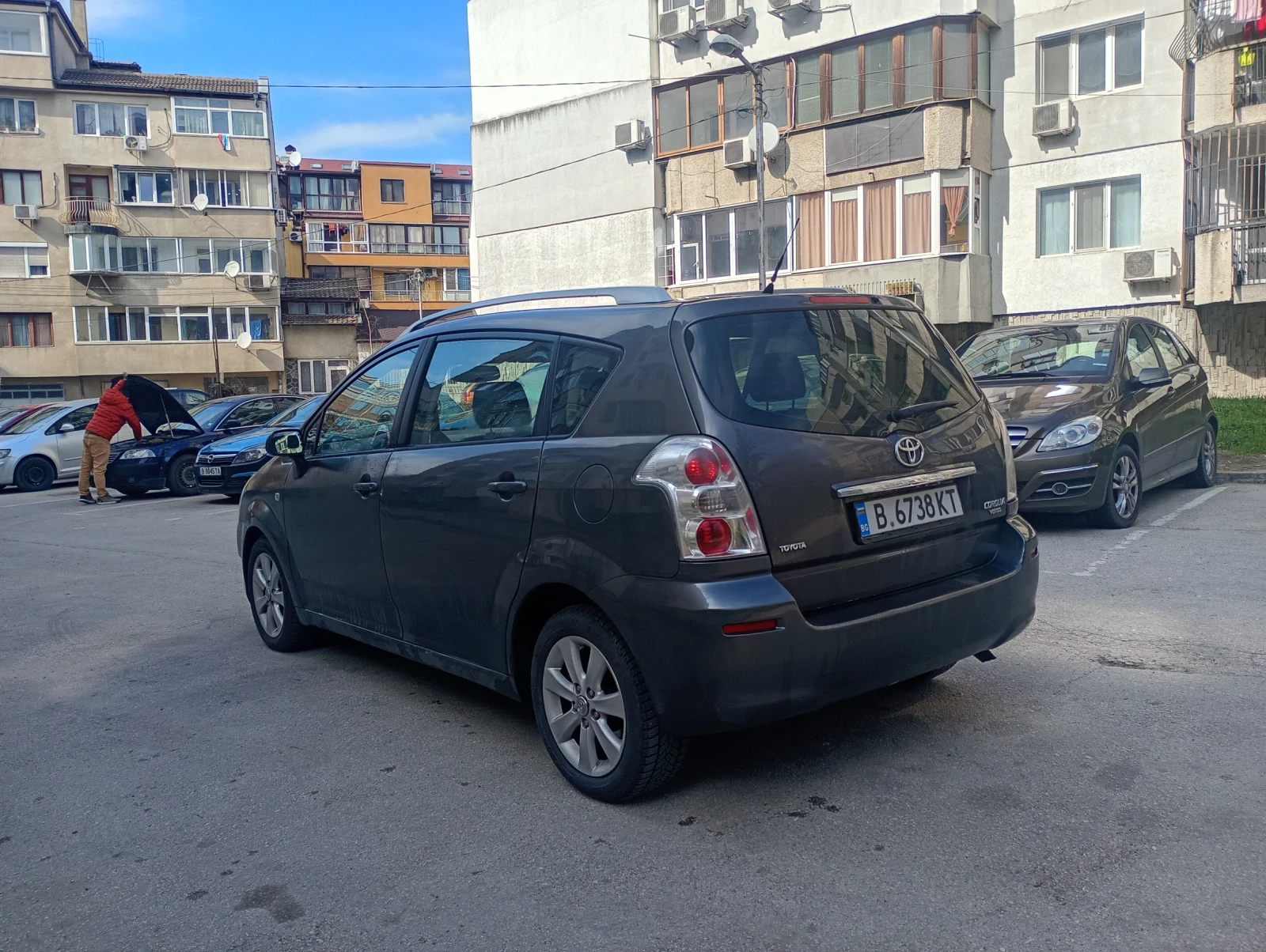 Toyota Corolla verso 1.8 VVT-i Automatic Facelift 6+ 1 2008г. , снимка 3 - Автомобили и джипове - 53744334