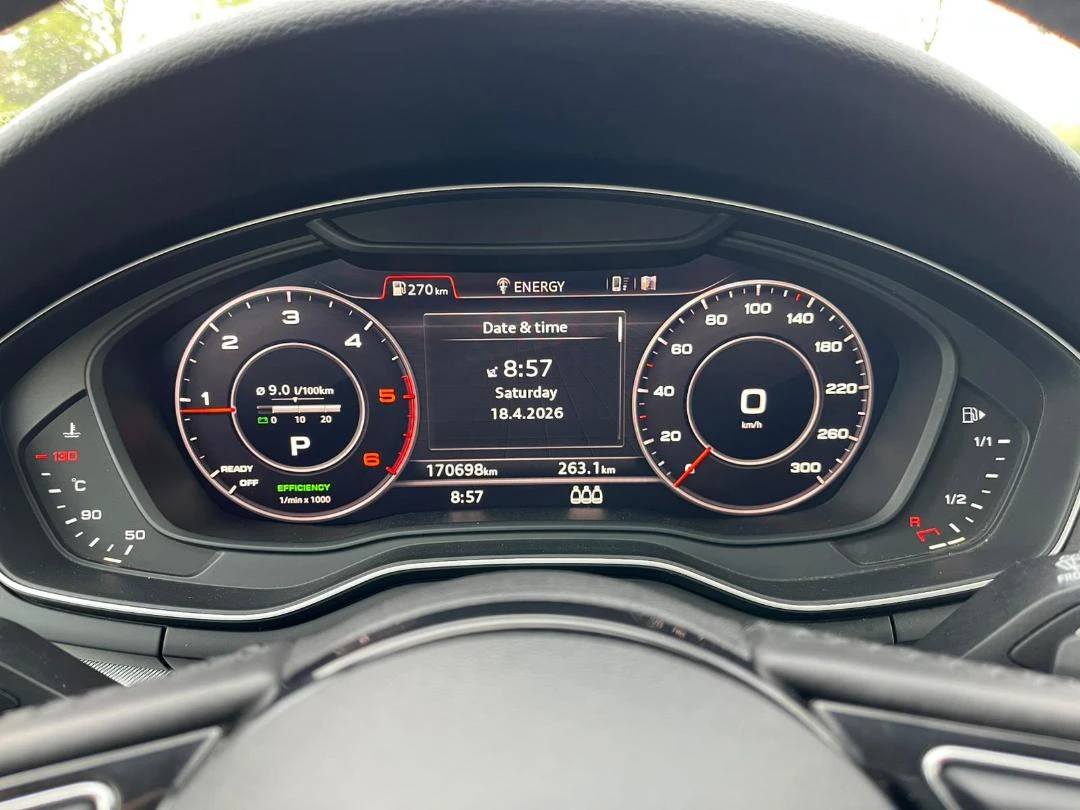 Audi A4 Avant Quattro TDi 190 KC S Line ПЕРФЕКТНО, снимка 13 - Автомобили и джипове - 54378108