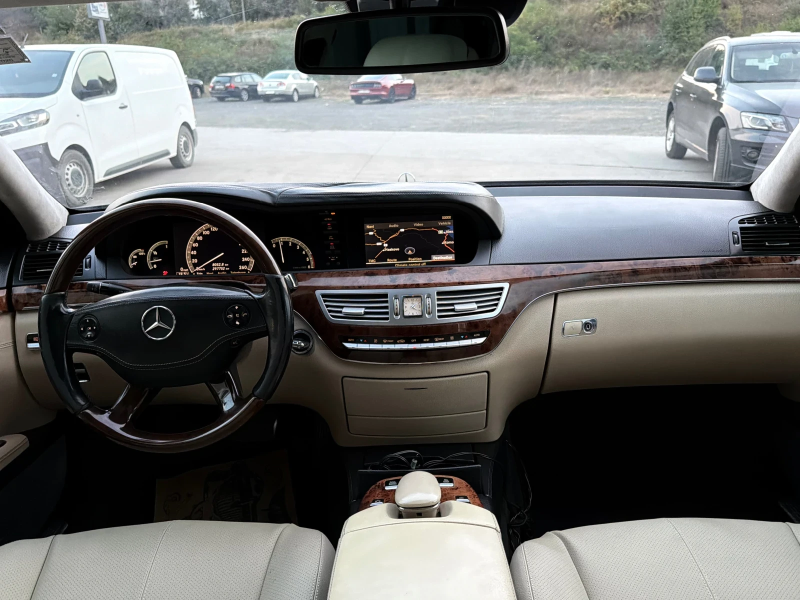 Mercedes-Benz S 320 AMG/Night Vision/Long/3xTV/PANORAMA, снимка 12 - Автомобили и джипове - 56226894
