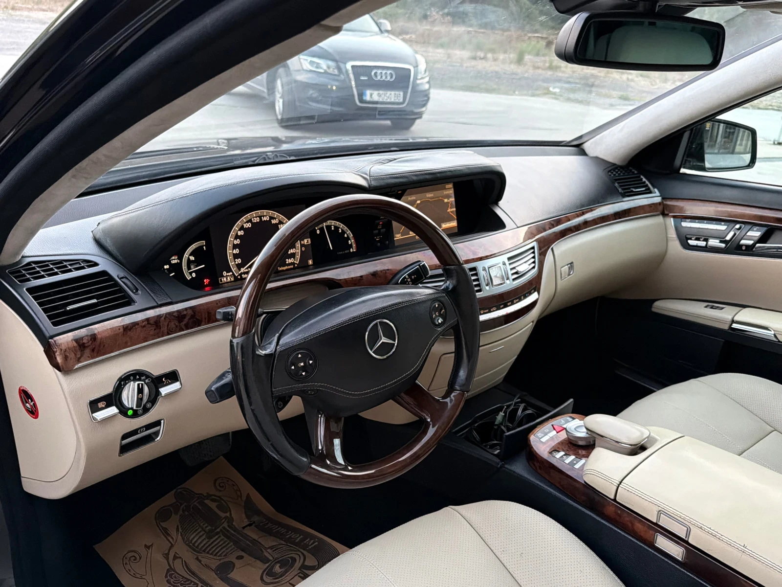 Mercedes-Benz S 320 AMG/Night Vision/Long/3xTV/PANORAMA, снимка 15 - Автомобили и джипове - 56226894