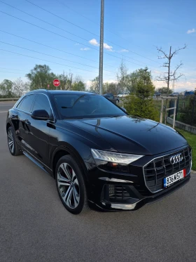 Audi Q8 3.0 mild hybrid масаж, вакуум, хед ъп, matrix, , снимка 3