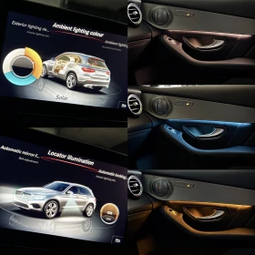 Mercedes-Benz GLC 350 d AMG 9G Distronic Burmester Панорама Печка  | Auto.bg — изображение 14