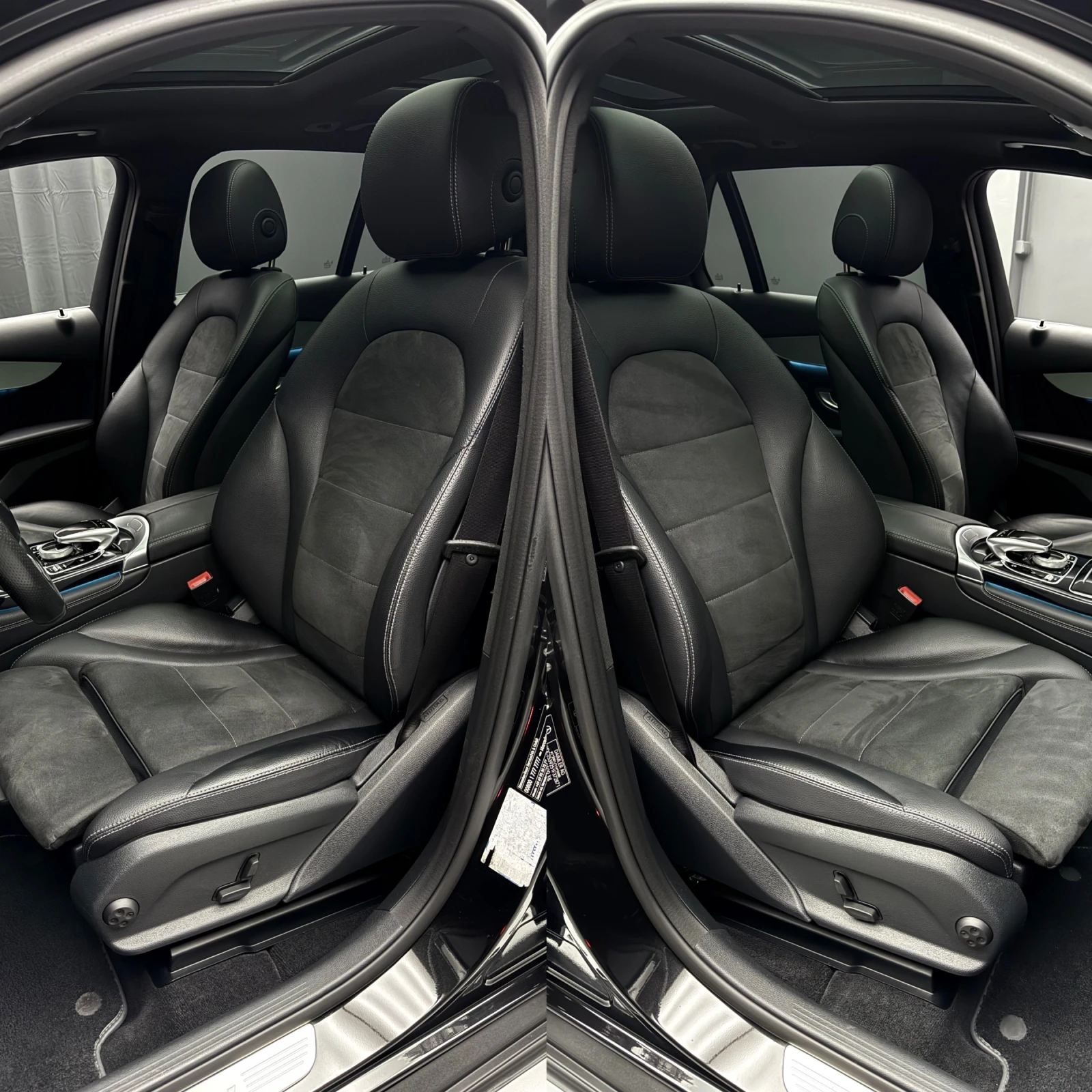 Mercedes-Benz GLC 350 d AMG 9G Distronic Burmester Панорама Печка , снимка 7 - Автомобили и джипове - 54038378