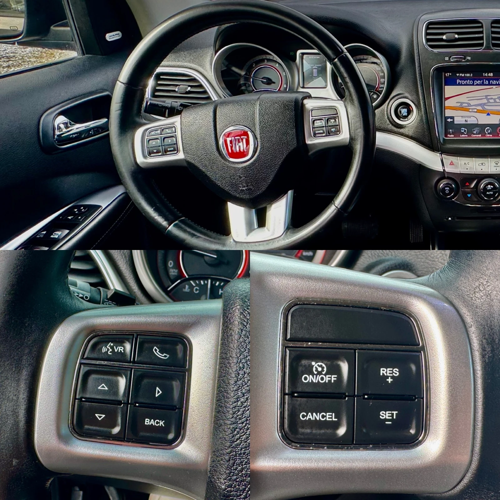 Fiat Freemont 4х4 Автоматик колата е на реални километри със сер, снимка 11 - Автомобили и джипове - 54043936