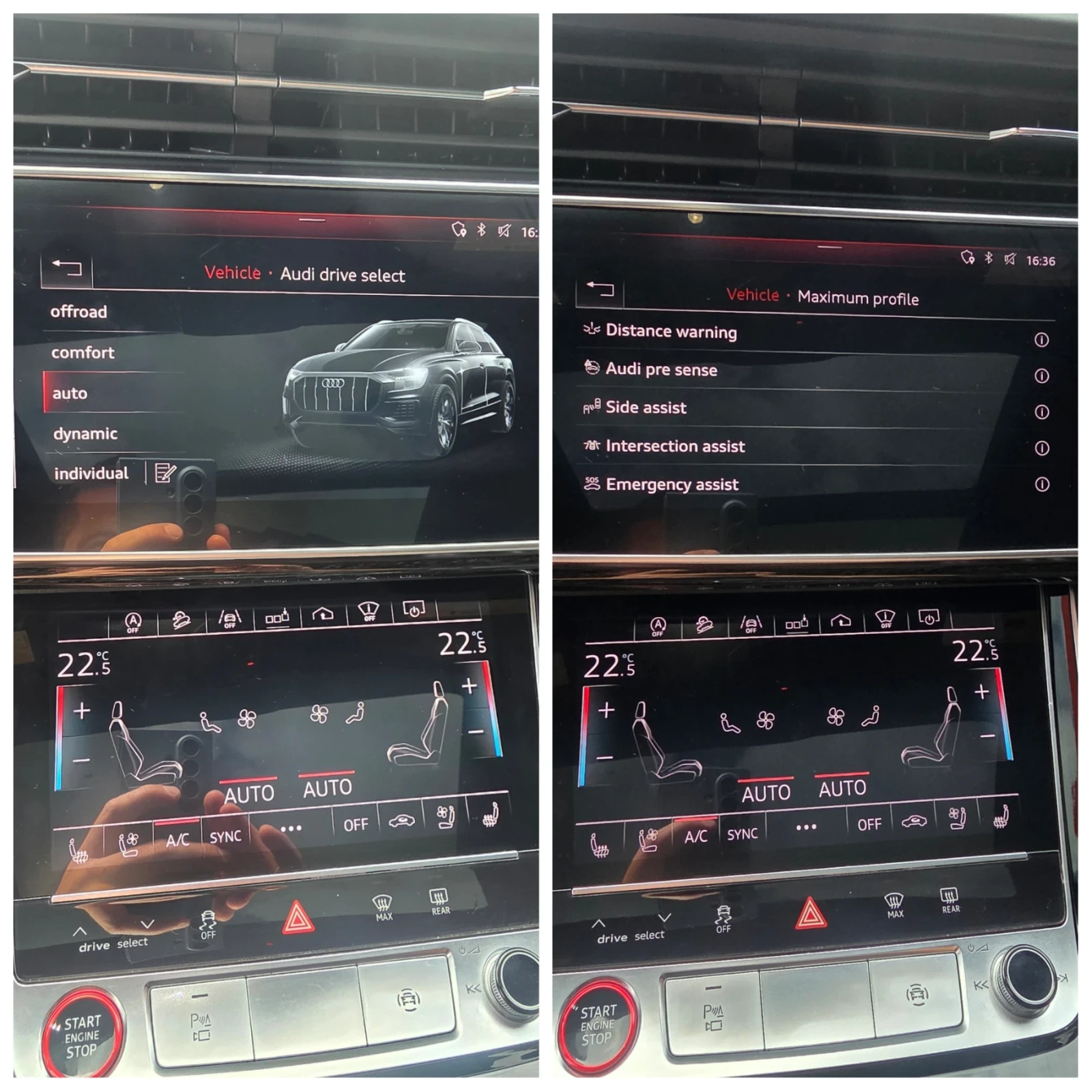 Audi Q8 3.0T вакуум, хед ъп, matrix, обслужена, лизинг, снимка 14 - Автомобили и джипове - 54231566