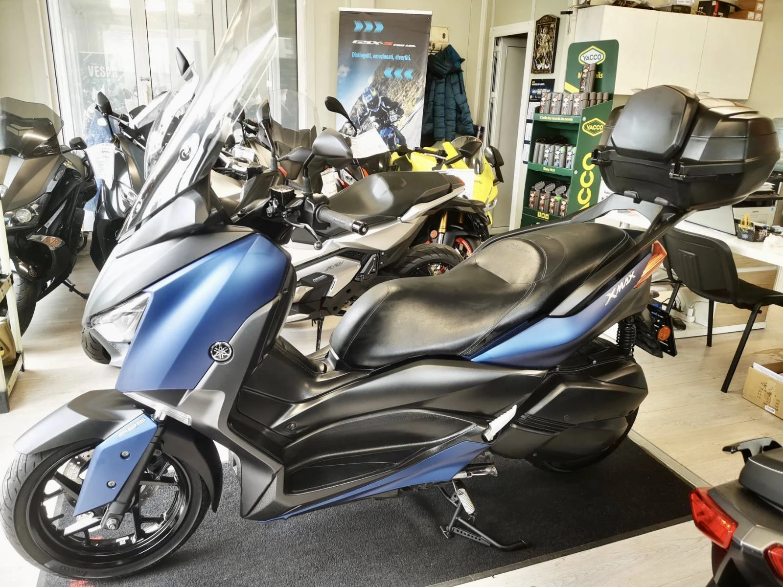 Yamaha X-max 300i ABS/TC/LED 04.2018г., снимка 8 - Мотоциклети и мототехника - 54037398