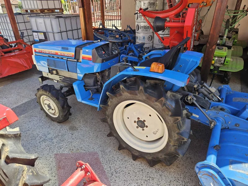 Трактор Yanmar &#34;MITSUBISHI-MTE1800d&#34;, 4x4, снимка 4 - Селскостопанска техника - 51542688