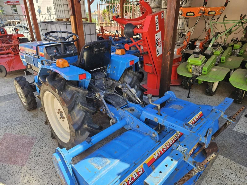 Трактор Yanmar &#34;MITSUBISHI-MTE1800d&#34;, 4x4, снимка 7 - Селскостопанска техника - 51542688