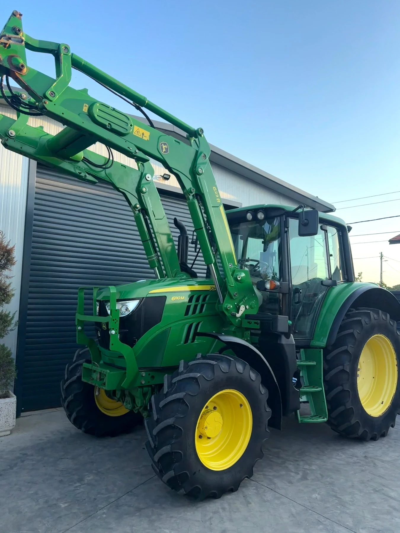 Трактор John Deere 6110M 4600мч. 100% реален, снимка 13 - Селскостопанска техника - 55791543