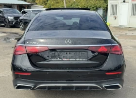 Mercedes-Benz E 220 AMG/MILD HYBRID/PANORAMA/360 КАМЕРИ/ОБДУХВАНЕ, снимка 4