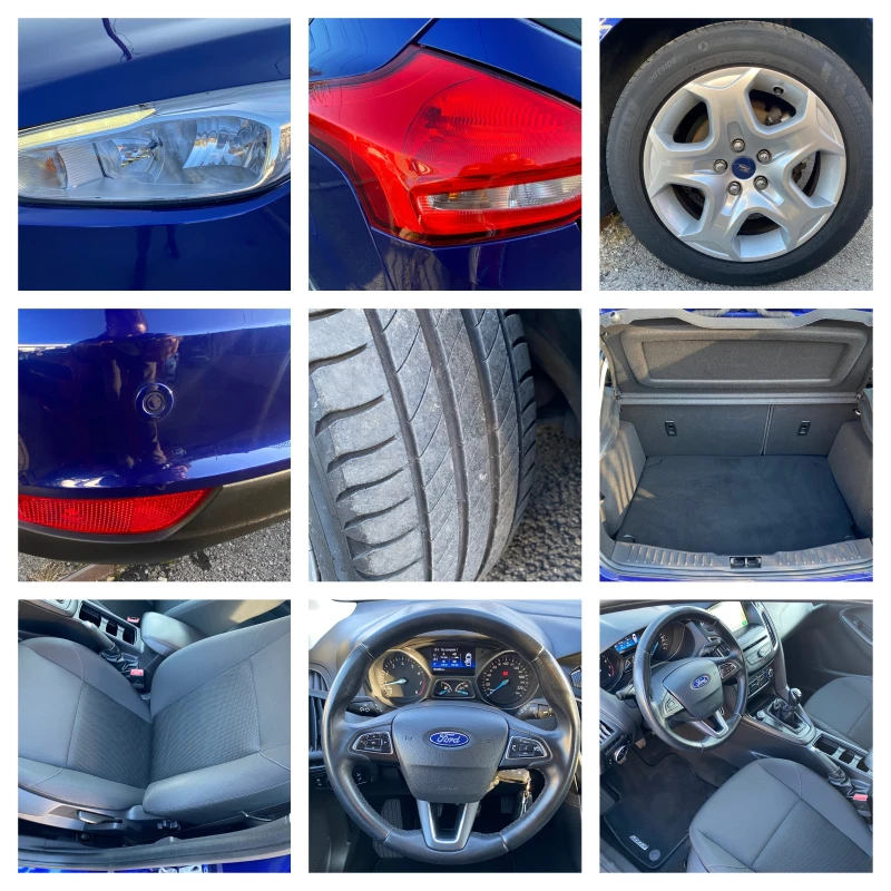 Ford Focus 1.0i-100k.s-2018g-EURO6B-NAVI-LED-PDC, снимка 17 - Автомобили и джипове - 47670125