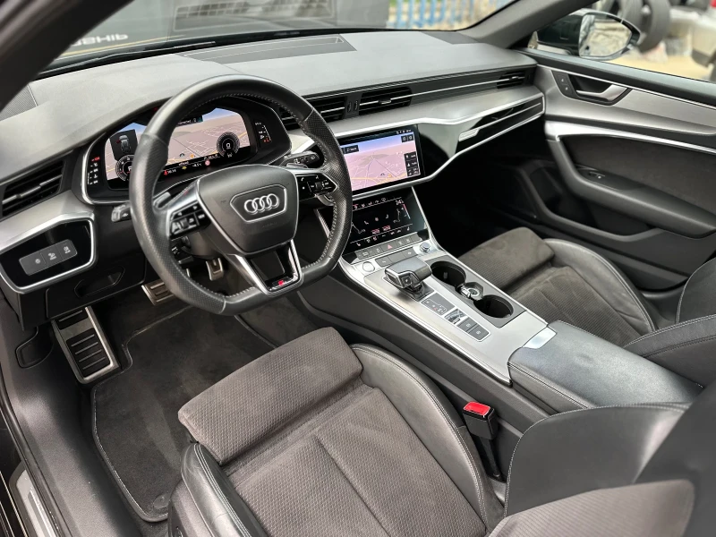 Audi A6 50TDI* QUATTRO* 3xSLINE* B&O* MATRIX* PANO* , снимка 8 - Автомобили и джипове - 52641030