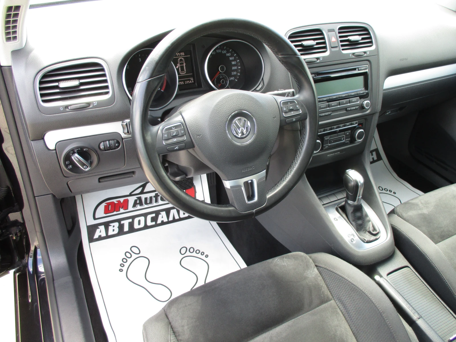 VW Golf 1.6/ДИЗЕЛ/105кс./АВТОМАТИК/КАТО НОВА - изображение 10