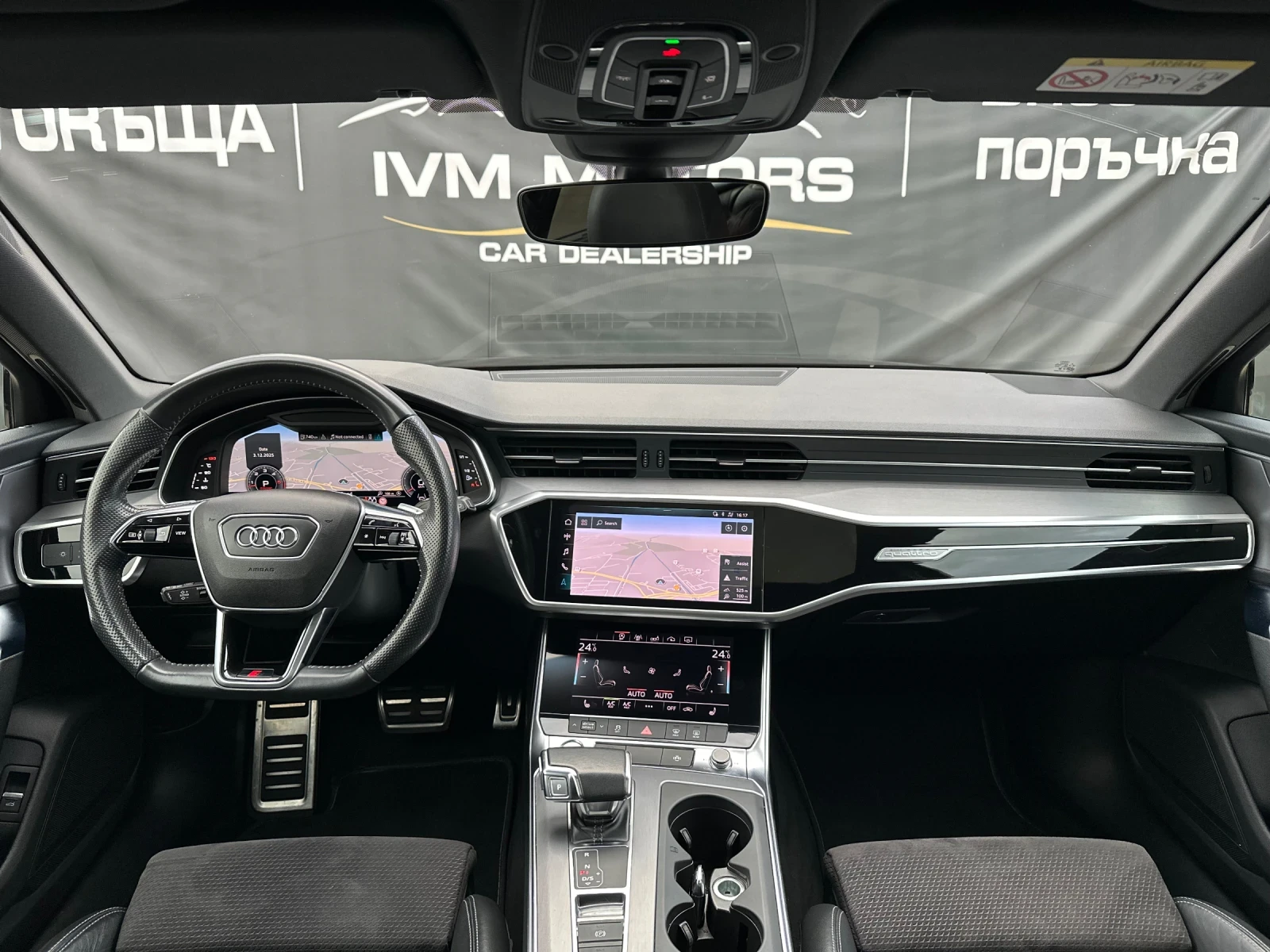 Audi A6 50TDI* QUATTRO* 3xSLINE* B&O* MATRIX* PANO*  - изображение 9