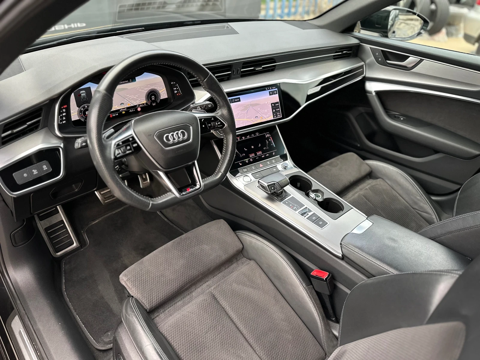 Audi A6 50TDI* QUATTRO* 3xSLINE* B&O* MATRIX* PANO*  - изображение 8