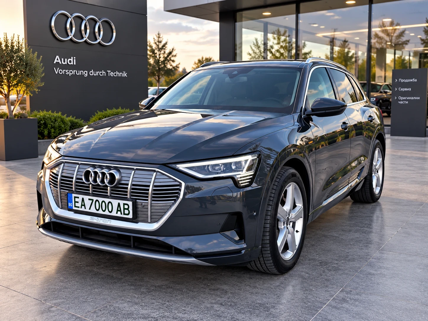 Audi E-Tron 4Х4/FULL/ГАРАНЦИЯ 