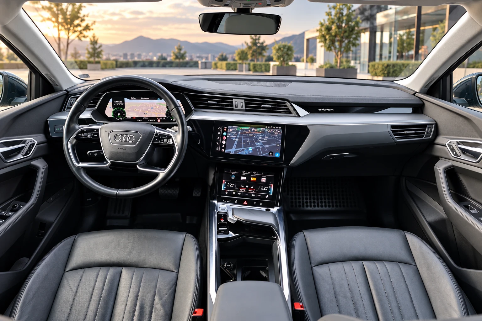 Audi E-Tron 4Х4/FULL/ГАРАНЦИЯ , снимка 6 - Автомобили и джипове - 56059172