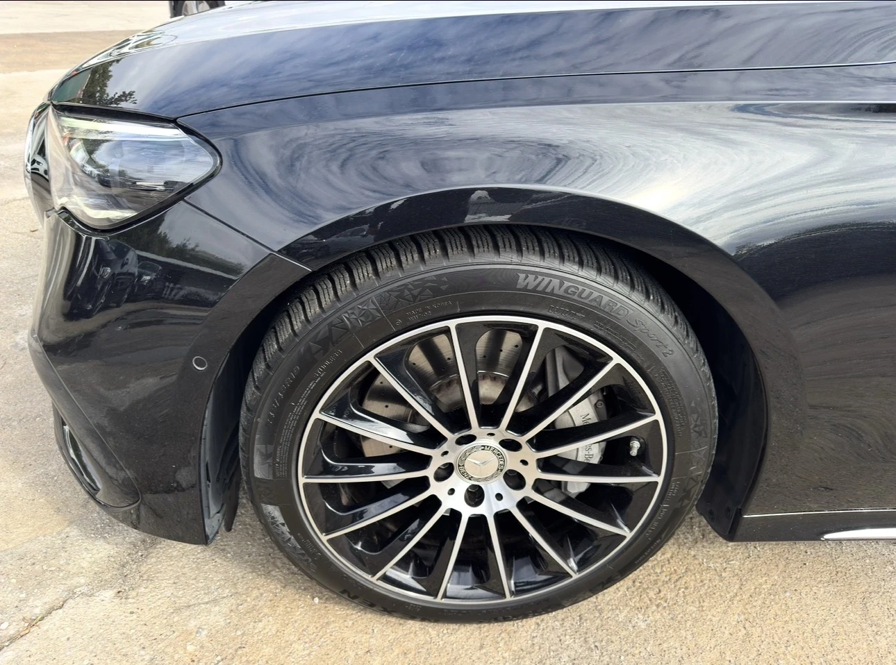 Mercedes-Benz E 220 AMG/MILD HYBRID/PANORAMA/360 КАМЕРИ/ОБДУХВАНЕ, снимка 7 - Автомобили и джипове - 56239604
