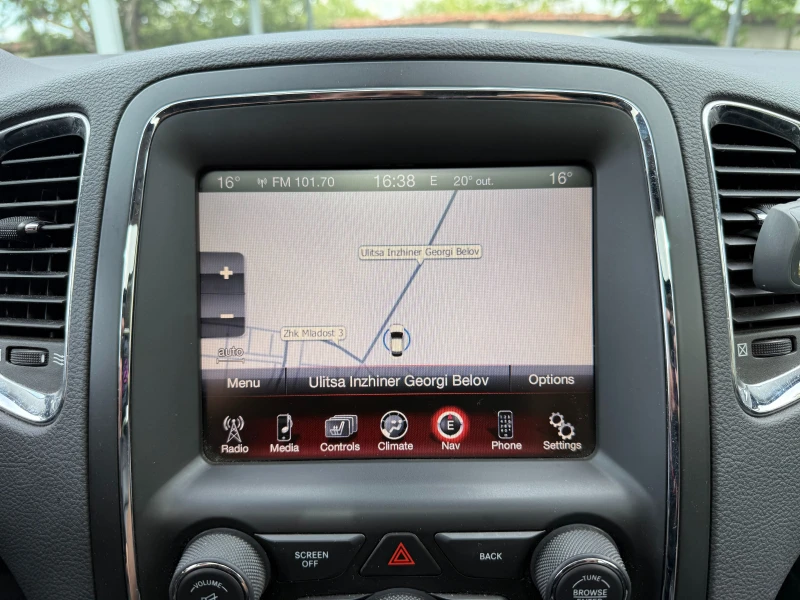 Dodge Durango CITADEL, 5.7 HEMI, LPG, снимка 15 - Автомобили и джипове - 50258764