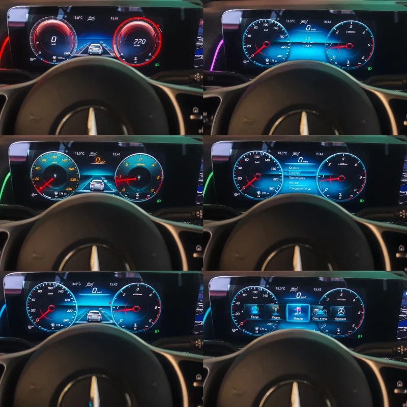 Mercedes-Benz GLB AMG, АМБИЕНТ, ДИСТРОНИК, КАМЕРА, ФУЛ! , снимка 11 - Автомобили и джипове - 52021371